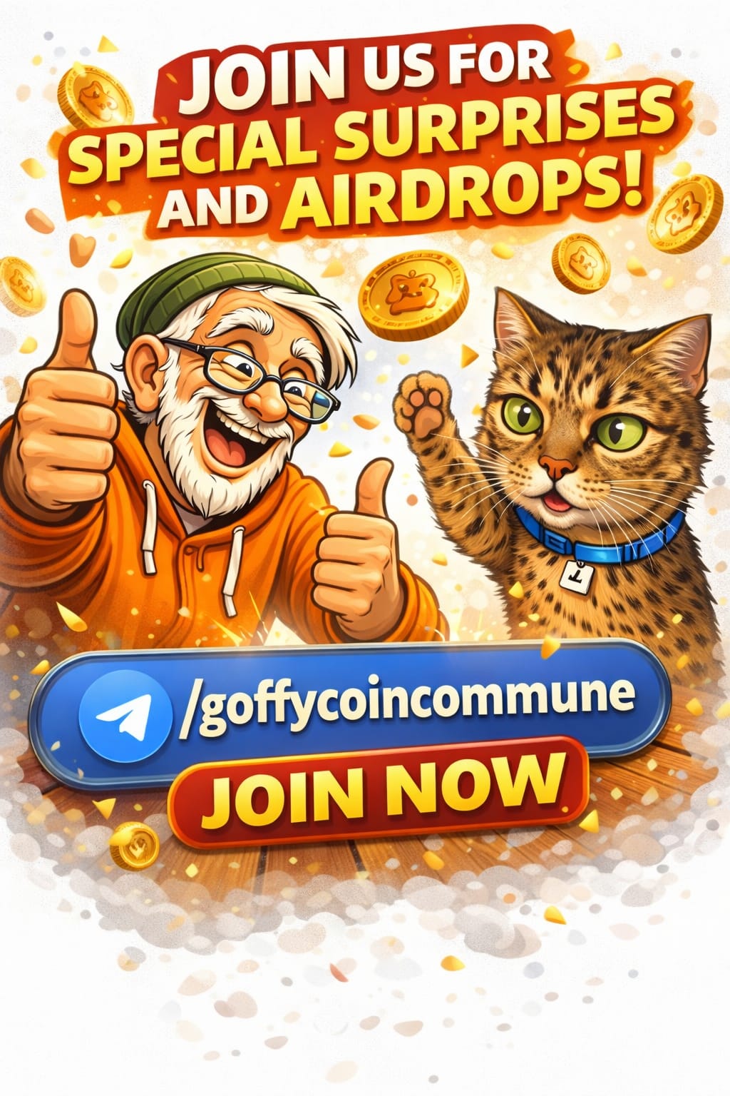 Join for special surprises and airdrops