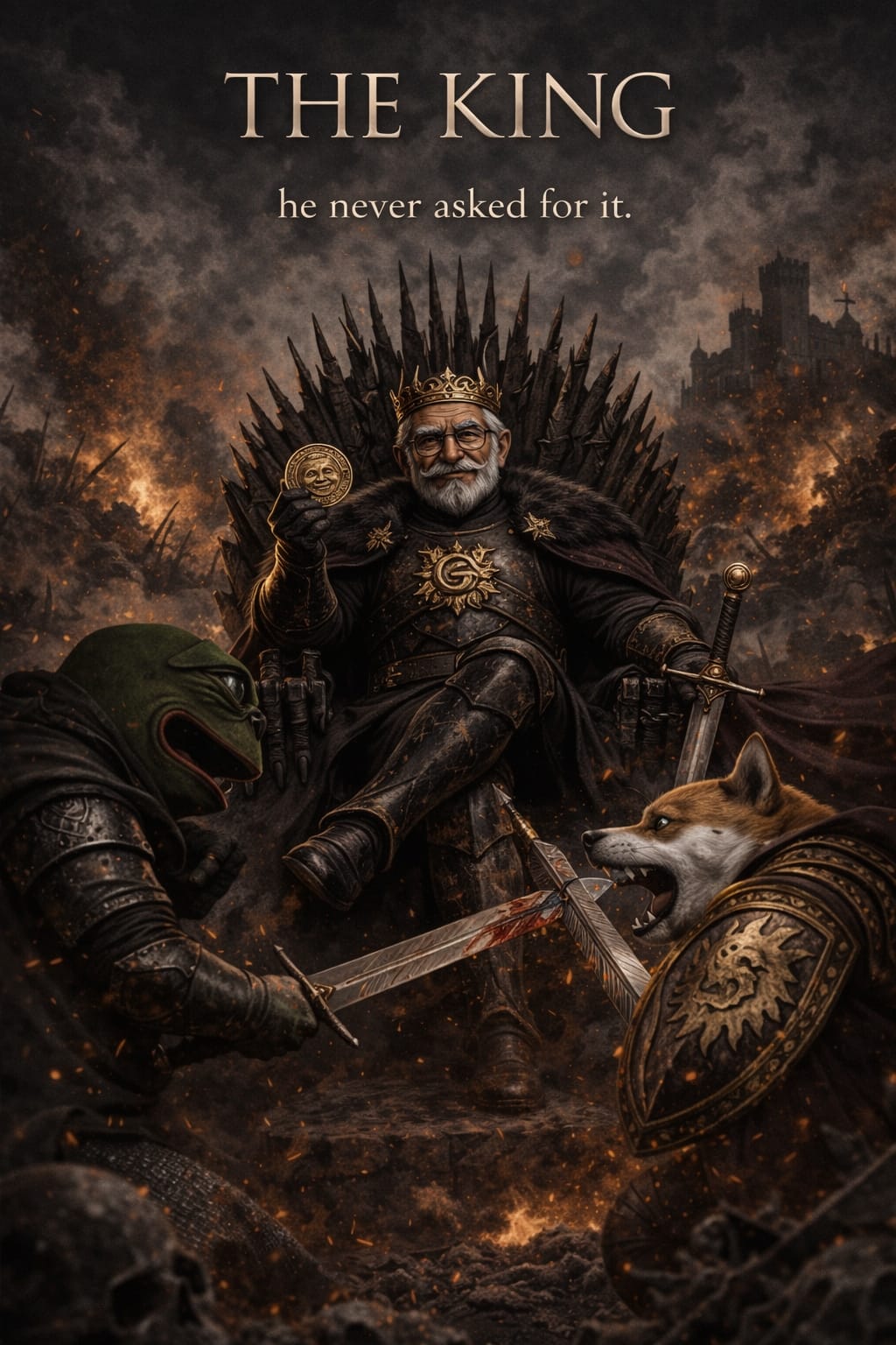 Dark king fantasy poster